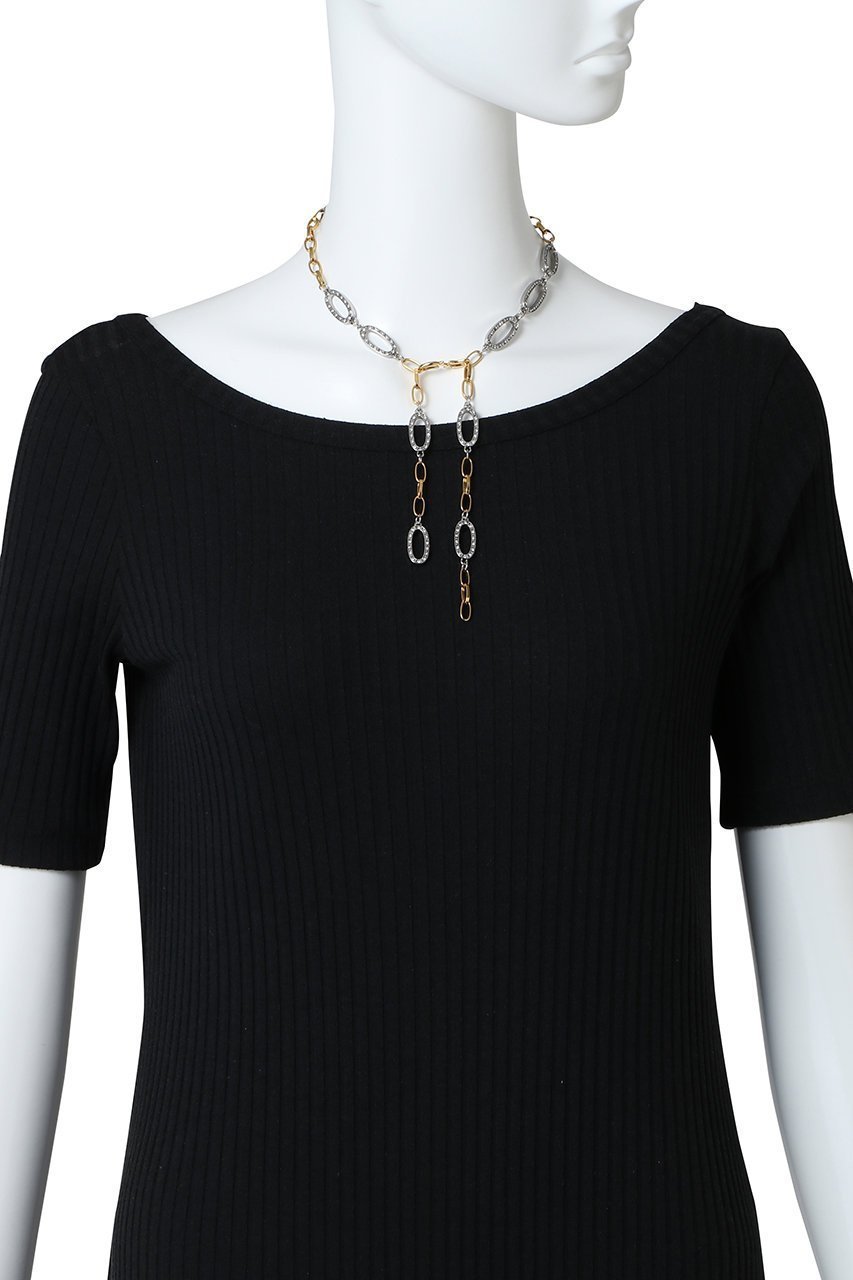 【アデル ビジュー/ADER bijoux】のFER A CHEVAL mix chain ラリエット 人気、トレンドファッション・服の通販 founy(ファニー) ファッション Fashion レディースファッション Fashion for Women ジュエリー Jewelry ネックレス Necklaces & Pendants オケージョン Occasion Wear ガラス Glass, Glassware クリスタル Crystal, Swarovski ネックレス Necklace, Pendant Necklace メタル Metal, Metal Parts モチーフ Motif, Design Theme エレガント 上品 Elegant other-3|ID: prp329100004408549 ipo3291000000035788174
