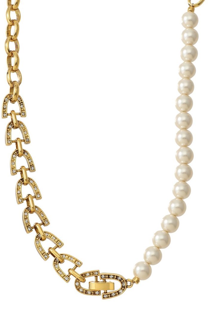【アデル ビジュー/ADER bijoux】のFER A CHEVAL pearl チョーカー インテリア・キッズ・メンズ・レディースファッション・服の通販 founy(ファニー) https://founy.com/ ファッション Fashion レディースファッション WOMEN ジュエリー Jewelry ネックレス Necklaces オケージョン Occasion ガラス Glass クリスタル Crystal スタイリッシュ Stylish チョーカー Choker ネックレス Necklace パール Pearl ブレスレット Bracelet メタル Metal モチーフ Motif エレガント 上品 Elegant |ID: prp329100004408550 ipo3291000000030790536