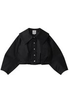 【ランバン オン ブルー/LANVIN en Bleu】のトリプルクロスメモリーサテンジャケット ブラック|ID: prp329100004408556 ipo3291000000032962259