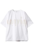 【ランバン オン ブルー/LANVIN en Bleu】のハートロゴプリントTシャツ オフ|ID: prp329100004408557 ipo3291000000035933453