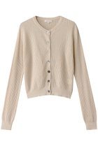 【デミーリー/DEMYLEE】のEDYTA コットンシルク クルーネック ニットカーディガン アイボリー|ID: prp329100004408559 ipo3291000000032947726