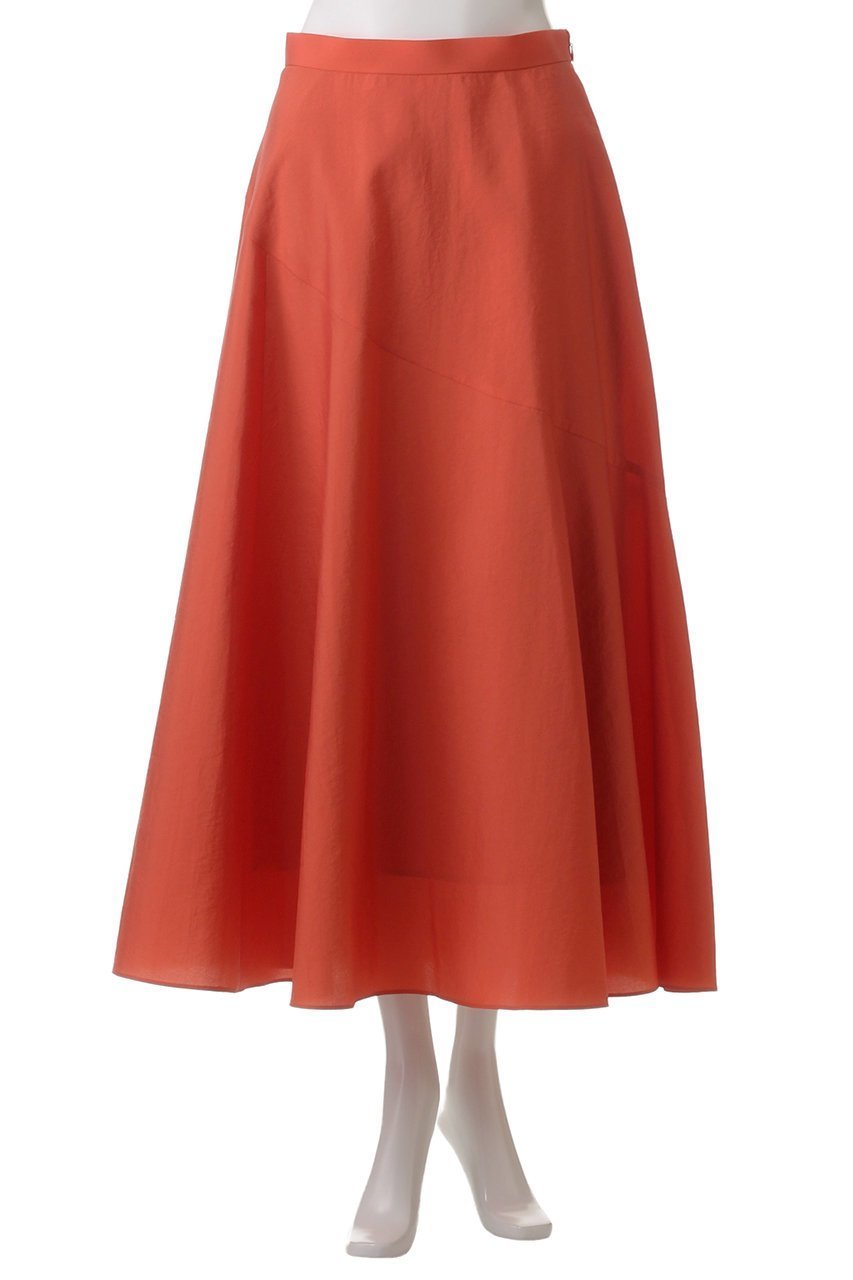 【アルアバイル/allureville】のオーガンジー切替フレアスカート 人気、トレンドファッション・服の通販 founy(ファニー) 　ファッション　Fashion　レディースファッション　Fashion for Women　スカート　Skirts　Aライン・フレアスカート　A-Line & Flared Skirts　ロングスカート　Long Skirts / Maxi & Midi Skirts　アシンメトリー　Asymmetrical Style　オーガンジー　Organza Fabric　シアー　Sheer, See-Through　パーティ　Party, Party Style　フレア　Flare, Flared　ロング　Long, Long-Length　切替　Switching, Contrast Panel　other-2|ID: prp329100004408564 ipo3291000000032825115