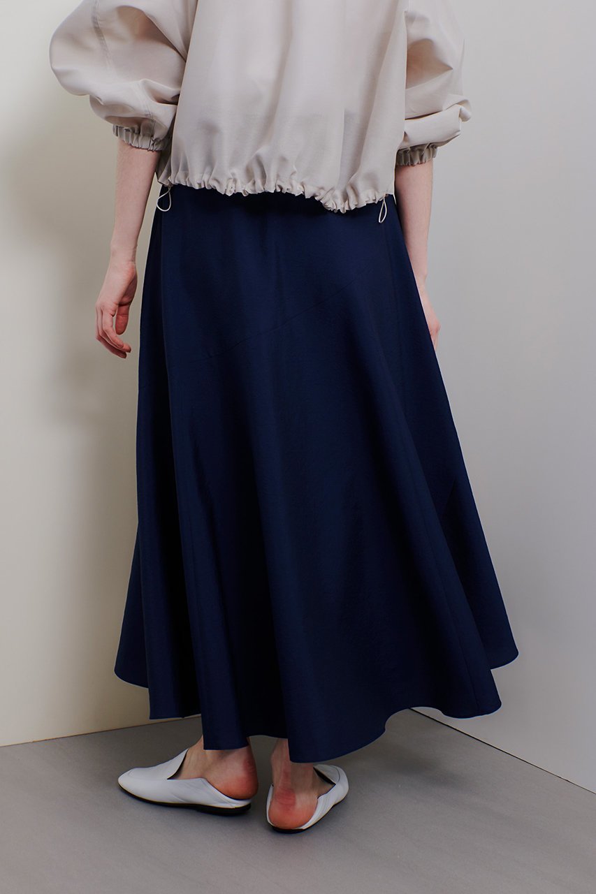【アルアバイル/allureville】のオーガンジー切替フレアスカート 人気、トレンドファッション・服の通販 founy(ファニー) 　ファッション　Fashion　レディースファッション　Fashion for Women　スカート　Skirts　Aライン・フレアスカート　A-Line & Flared Skirts　ロングスカート　Long Skirts / Maxi & Midi Skirts　アシンメトリー　Asymmetrical Style　オーガンジー　Organza Fabric　シアー　Sheer, See-Through　パーティ　Party, Party Style　フレア　Flare, Flared　ロング　Long, Long-Length　切替　Switching, Contrast Panel　other-8|ID: prp329100004408564 ipo3291000000032825121