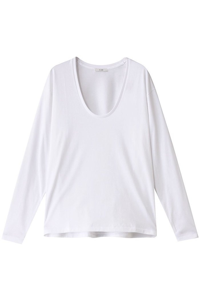 【クラネ/CLANE】のDEEP U NECK TOPS/Tシャツ インテリア・キッズ・メンズ・レディースファッション・服の通販 founy(ファニー) https://founy.com/ ファッション Fashion レディースファッション Fashion for Women トップス・カットソー Cut & Sew Tops シャツ・ブラウス・オフィスカジュアル Elegant Blouses & Button-Ups ロングTシャツ・Tシャツ Longline T-Shirts & Tees カットソー・ベーシックTシャツ Cut-and-Sewn Tops / Stretch Tees & Basics おすすめ Recommended / Our Picks インナー Innerwear シンプル Simple, Minimal スリーブ Sleeve, Long Sleeve / Short Sleeve ロング Long, Long-Length 長袖 Long Sleeve, Full Sleeve |ID: prp329100004408566 ipo3291000000032870863