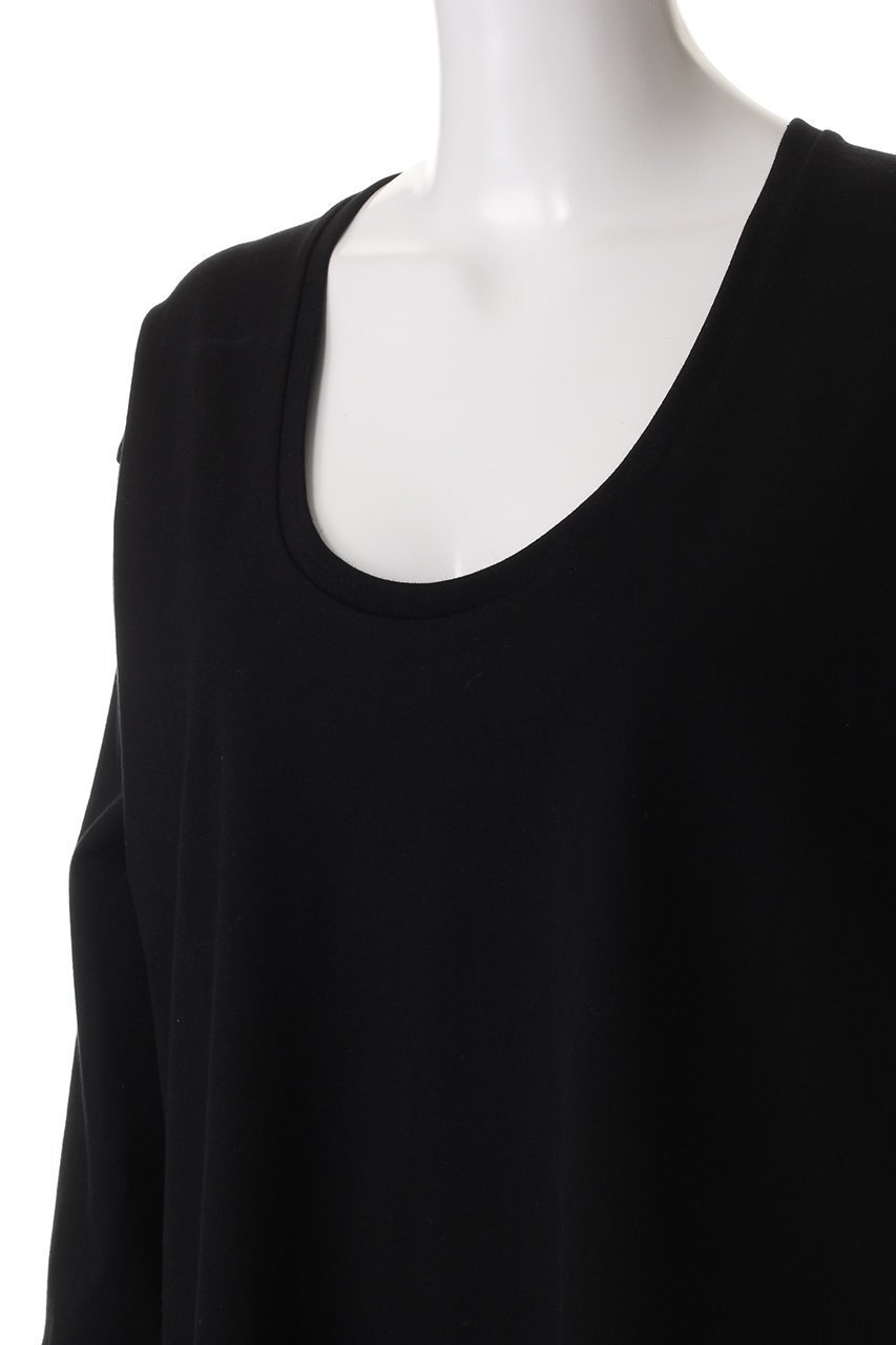 【クラネ/CLANE】のDEEP U NECK TOPS/Tシャツ 人気、トレンドファッション・服の通販 founy(ファニー) 　ファッション　Fashion　レディースファッション　Fashion for Women　トップス・カットソー　Cut & Sew Tops　シャツ・ブラウス・オフィスカジュアル　Elegant Blouses & Button-Ups　ロングTシャツ・Tシャツ　Longline T-Shirts & Tees　カットソー・ベーシックTシャツ　Cut-and-Sewn Tops / Stretch Tees & Basics　おすすめ　Recommended / Our Picks　インナー　Innerwear　シンプル　Simple, Minimal　スリーブ　Sleeve, Long Sleeve / Short Sleeve　ロング　Long, Long-Length　長袖　Long Sleeve, Full Sleeve　other-5|ID: prp329100004408566 ipo3291000000032870895