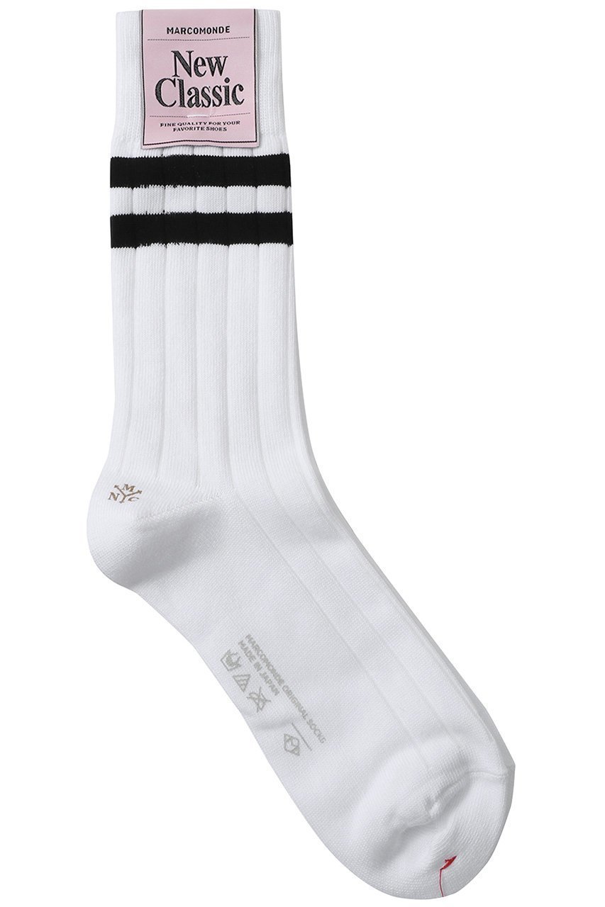 【エリオポール/heliopole】の【MARCOMONDE】LINE ソックス インテリア・キッズ・メンズ・レディースファッション・服の通販 founy(ファニー) 　ファッション　Fashion　レディースファッション　Fashion for Women　ソックス&靴下　Socks & Hosiery　レッグウェア・ストッキング　Legwear & Hosiery　サンダル　Sandals, Summer Shoes　スニーカー　Sneakers, Trainers　スポーティ　Sporty, Casual Athletic　ソックス　Socks, Hosiery　ベーシック　Basic, Essential　夏　Summer　ブラック|ID: prp329100004408570 ipo3291000000032803072