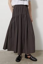 【ウィムガゼット/Whim Gazette】のヴィンテージタフタスカート 人気、トレンドファッション・服の通販 founy(ファニー) ファッション Fashion レディースファッション Fashion for Women スカート Skirts ロングスカート Long Skirts / Maxi & Midi Skirts ギャザー Gathered, Ruffled タフタ Taffeta, Structured Fabric ロング Long, Long-Length エレガント 上品 Elegant thumbnail ダークブラウン|ID: prp329100004408571 ipo3291000000036405644