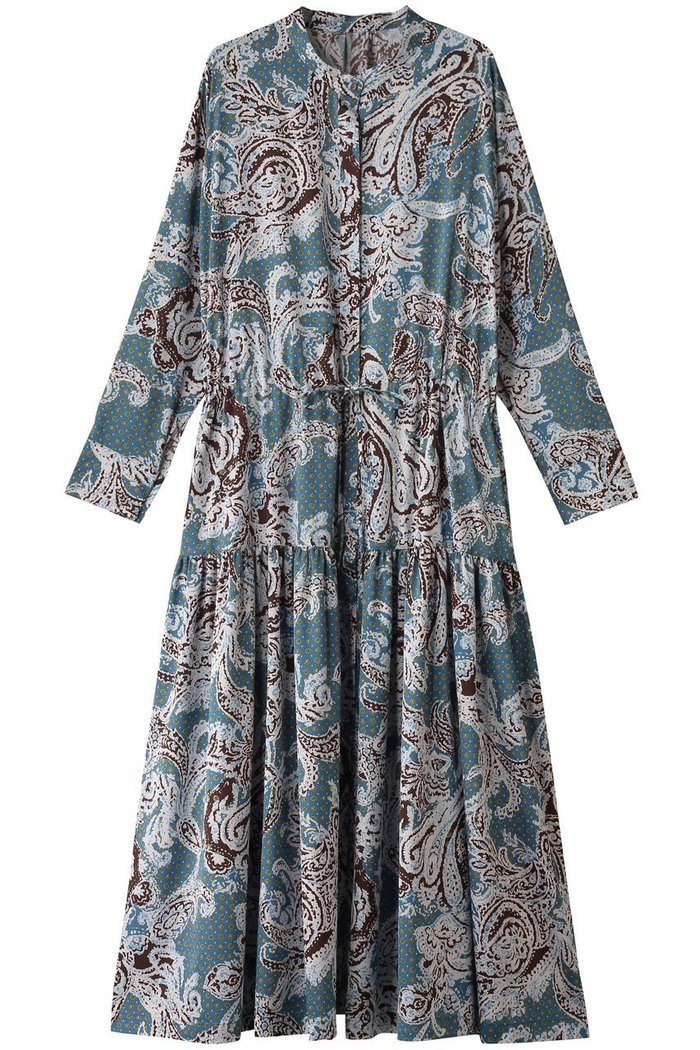 【ハウス オブ ロータス/HOUSE OF LOTUS】のキカペイズリープリントワンピース インテリア・キッズ・メンズ・レディースファッション・服の通販 founy(ファニー) https://founy.com/ ファッション Fashion レディースファッション WOMEN ワンピース Dress チュニック Tunic おすすめ Recommend クラシック Classic サテン Satin スタンド Stand タートル Turtle チュニック Tunic ブラウジング Browsing プリント Print ベスト Vest ペイズリー Paisley ミックス Mix ロング Long 人気 Popularity |ID: prp329100004408580 ipo3291000000030790629