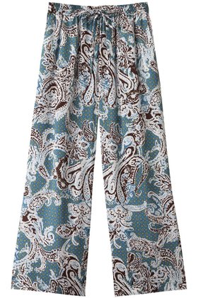【ハウス オブ ロータス/HOUSE OF LOTUS】 キカペイズリープリントパンツ人気、トレンドファッション・服の通販 founy(ファニー) ファッション Fashion レディースファッション Ladies' Fashion Online パンツ Pants クラシック Classic サテン Satin ストレート Straight ドレープ Drape プリント Print ペイズリー Paisley ミックス Mix ワイド Wide 再入荷 Restock/Back In Stock/Re Arrival |ID:prp329100004408581