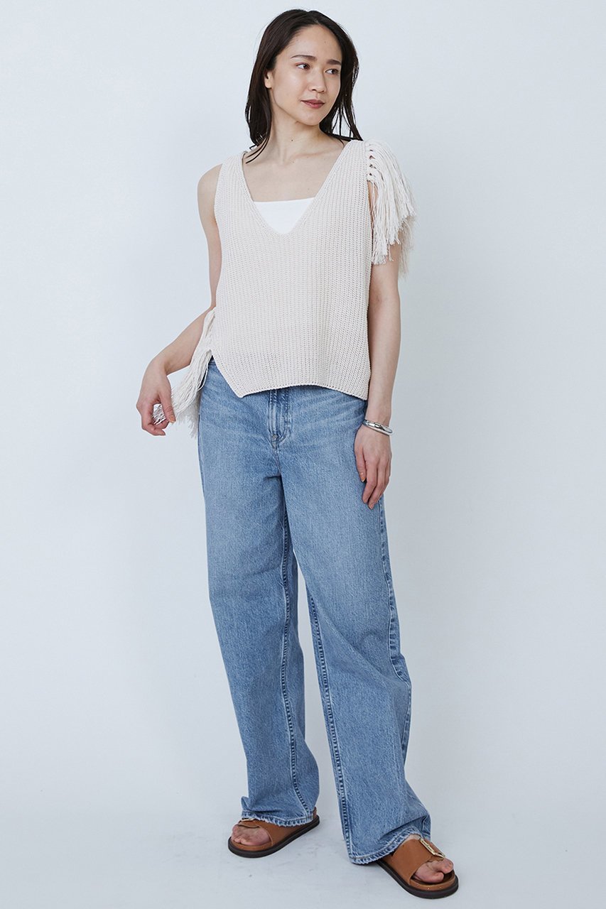 【プルミエ アロンディスモン/1er Arrondissement】の【near NIPPON】ニット 人気、トレンドファッション・服の通販 founy(ファニー) 　ファッション　Fashion　レディースファッション　Fashion for Women　トップス・カットソー　Cut & Sew Tops　ニット　Knit Tops & Sweaters　キャミソール&ノースリーブ　Camisoles & Sleeveless Tops　シャツ・ブラウス・オフィスカジュアル　Elegant Blouses & Button-Ups　ロングTシャツ・Tシャツ　Longline T-Shirts & Tees　カットソー・ベーシックTシャツ　Cut-and-Sewn Tops / Stretch Tees & Basics　アシンメトリー　Asymmetrical Style　キャミソール　Camisole, Spaghetti Strap Top　コンパクト　Compact, Small Size　タンク　Tank Top, Sleeveless Top　other-7|ID: prp329100004408582 ipo3291000000032870796