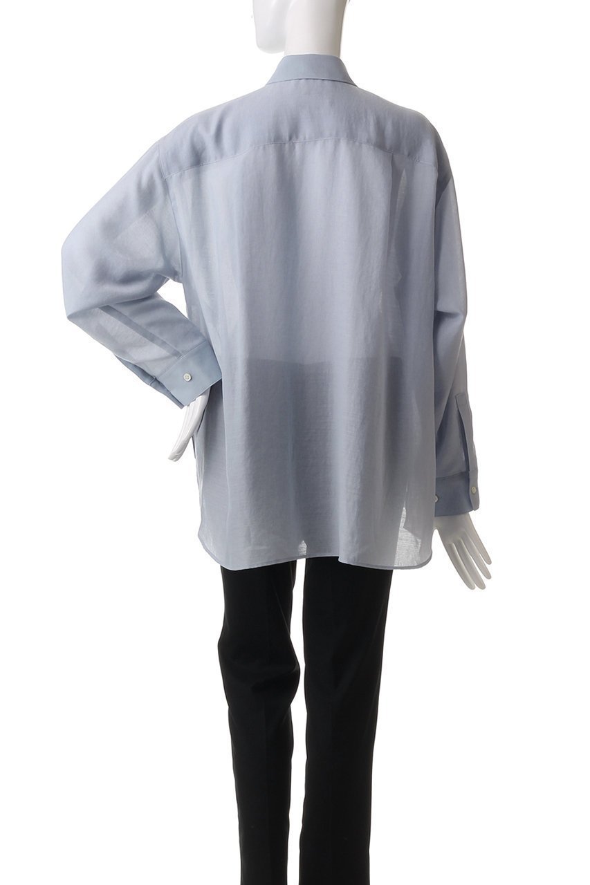 【ミディウミソリッド/MIDIUMISOLID】のdrawstring shirt.S シャツ 人気、トレンドファッション・服の通販 founy(ファニー) 　ファッション　Fashion　レディースファッション　Fashion for Women　トップス・カットソー　Cut & Sew Tops　シャツ・ブラウス・オフィスカジュアル　Elegant Blouses & Button-Ups　おすすめ　Recommended / Our Picks　ギャザー　Gathered, Ruffled　シアー　Sheer, See-Through　スリーブ　Sleeve, Long Sleeve / Short Sleeve　トレンド　Trend, Trending Now　ドローストリング　Drawstring, Pull Cord　ボトム　Bottoms, Lower Wear　ロング　Long, Long-Length　other-4|ID: prp329100004408587 ipo3291000000032860676
