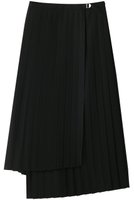 【ミディウミソリッド/MIDIUMISOLID】のasymmetry hem wrap pleats SK.S スカート 人気、トレンドファッション・服の通販 founy(ファニー) ファッション Fashion レディースファッション Fashion for Women スカート Skirts ロングスカート Long Skirts / Maxi & Midi Skirts アシンメトリー Asymmetrical Style エレガント 上品 Elegant プリーツ Pleats, Pleated ヘムライン Hemline, Bottom Cut ロング Long, Long-Length |ID:prp329100004408589
