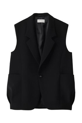 【ヒューエルミュージアム/hueLe Museum】の【STUMBLY】Baloon Silhouette Gilet 人気、トレンドファッション・服の通販 founy(ファニー) ファッション Fashion レディースファッション Fashion for Women アウター Coat / Outerwear Collection レディースジャケット・軽アウター Jackets ジャケット Jacket, Outerwear バルーン Balloon, Balloon Silhouette ベスト Vest, Waistcoat ポケット Pocket, Pocket Detail エレガント 上品 Elegant |ID:prp329100004408591