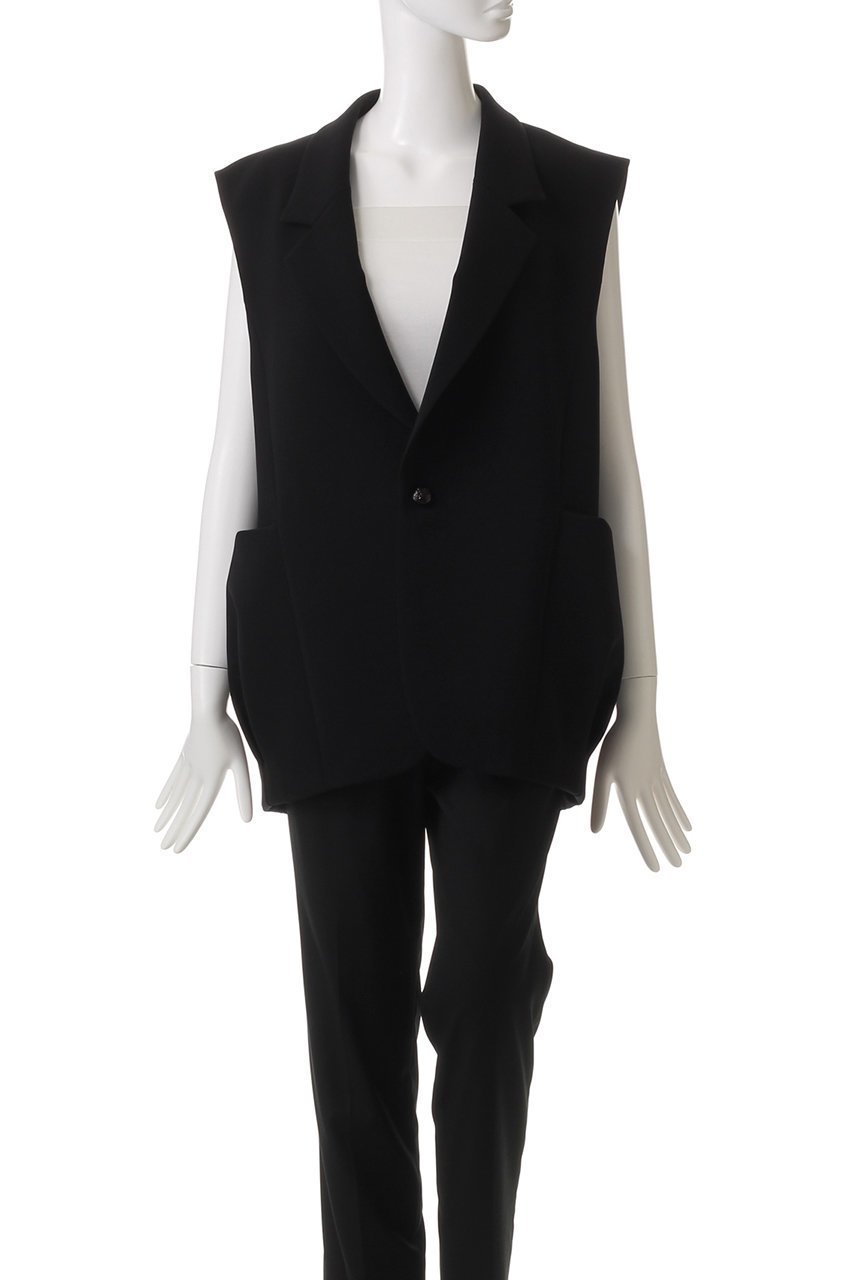 【ヒューエルミュージアム/hueLe Museum】の【STUMBLY】Baloon Silhouette Gilet 人気、トレンドファッション・服の通販 founy(ファニー) 　ファッション　Fashion　レディースファッション　Fashion for Women　アウター　Coat / Outerwear Collection　レディースジャケット・軽アウター　Jackets　ジャケット　Jacket, Outerwear　バルーン　Balloon, Balloon Silhouette　ベスト　Vest, Waistcoat　ポケット　Pocket, Pocket Detail　エレガント 上品　Elegant　other-2|ID: prp329100004408591 ipo3291000000035587956