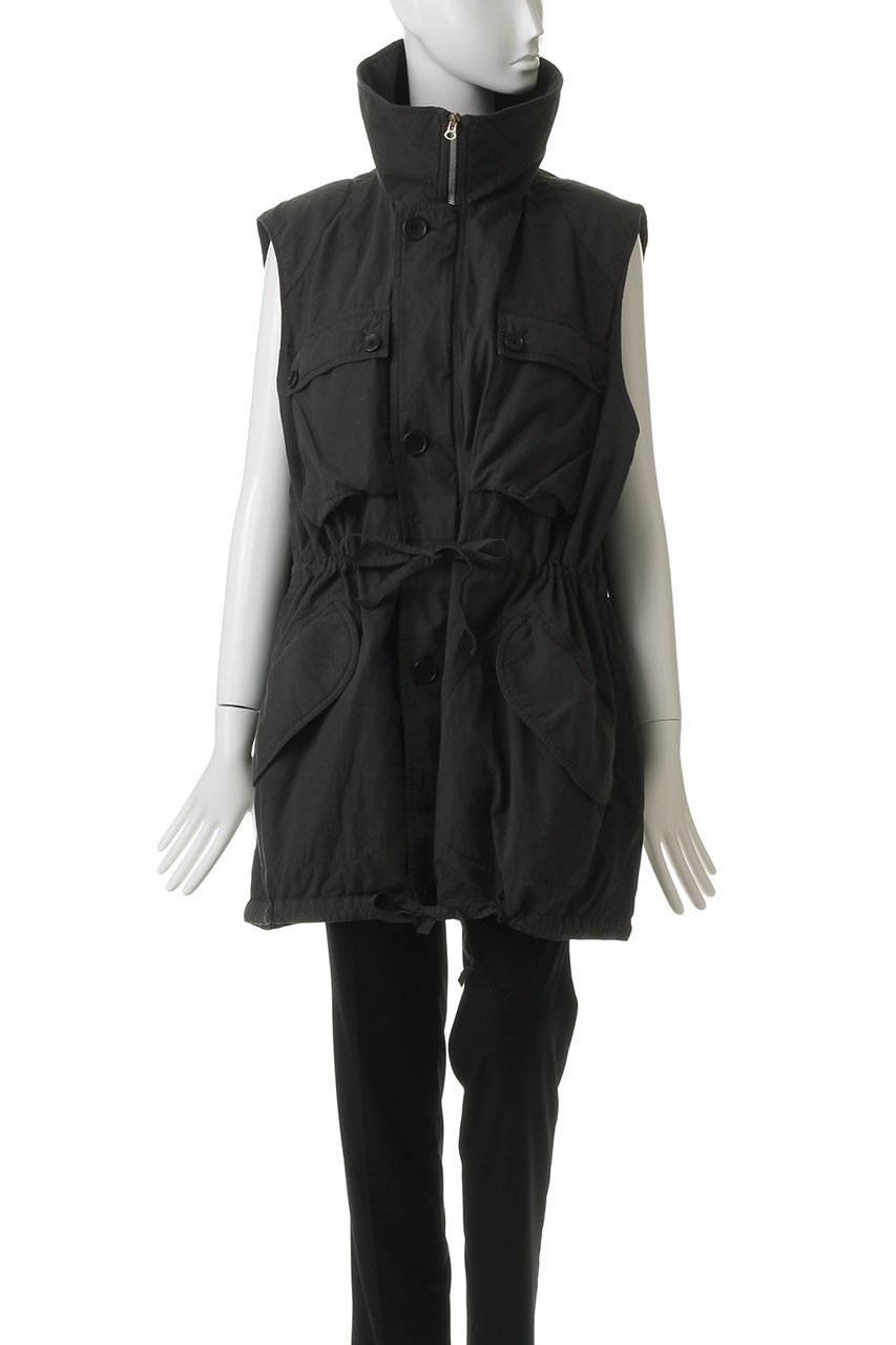 【キャサリンハムネット/KATHARINE HAMNETT LONDON】の【UNISEX】ハイネックジップノースリーブロングジャケット 人気、トレンドファッション・服の通販 founy(ファニー) 　ファッション　Fashion　レディースファッション　Fashion for Women　アウター　Coat / Outerwear Collection　レディースジャケット・軽アウター　Jackets　ユニセックス　Unisex, Genderless　ジャケット　Jacket, Outerwear　ベスト　Vest, Waistcoat　ロング　Long, Long-Length　ヴィンテージ　Vintage Style　other-2|ID: prp329100004408595 ipo3291000000032961959