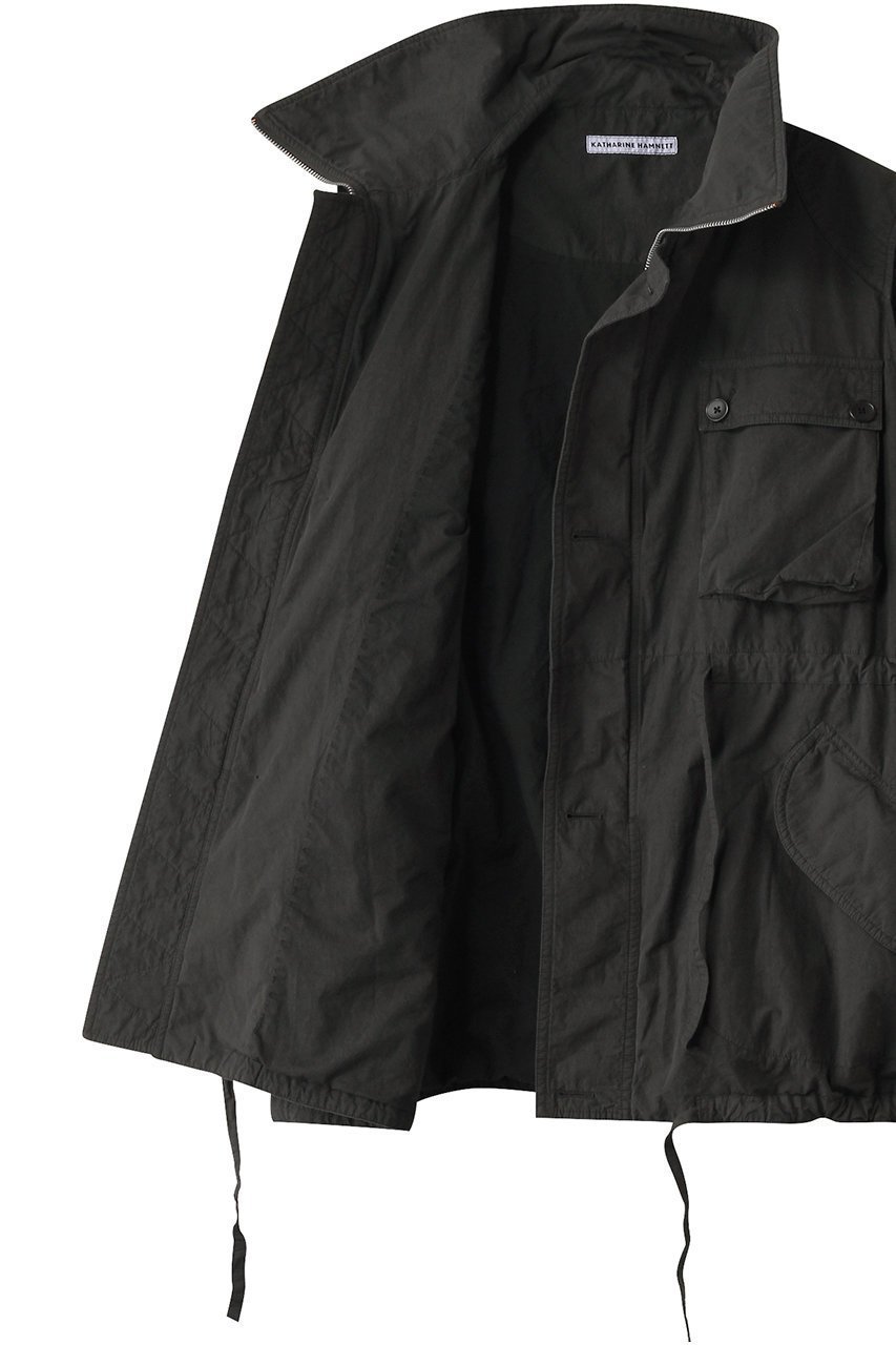 【キャサリンハムネット/KATHARINE HAMNETT LONDON】の【UNISEX】ハイネックジップノースリーブロングジャケット 人気、トレンドファッション・服の通販 founy(ファニー) 　ファッション　Fashion　レディースファッション　Fashion for Women　アウター　Coat / Outerwear Collection　レディースジャケット・軽アウター　Jackets　ユニセックス　Unisex, Genderless　ジャケット　Jacket, Outerwear　ベスト　Vest, Waistcoat　ロング　Long, Long-Length　ヴィンテージ　Vintage Style　other-6|ID: prp329100004408595 ipo3291000000032961974