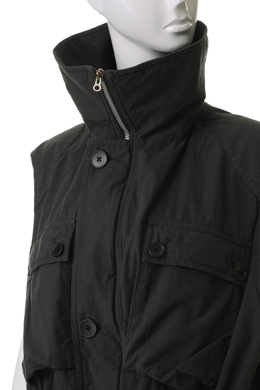 【キャサリンハムネット/KATHARINE HAMNETT LONDON】の【UNISEX】ハイネックジップノースリーブロングジャケット 人気、トレンドファッション・服の通販 founy(ファニー) 　ファッション　Fashion　レディースファッション　Fashion for Women　アウター　Coat / Outerwear Collection　レディースジャケット・軽アウター　Jackets　ユニセックス　Unisex, Genderless　ジャケット　Jacket, Outerwear　ベスト　Vest, Waistcoat　ロング　Long, Long-Length　ヴィンテージ　Vintage Style　other-5|ID: prp329100004408595 ipo3291000000035825649