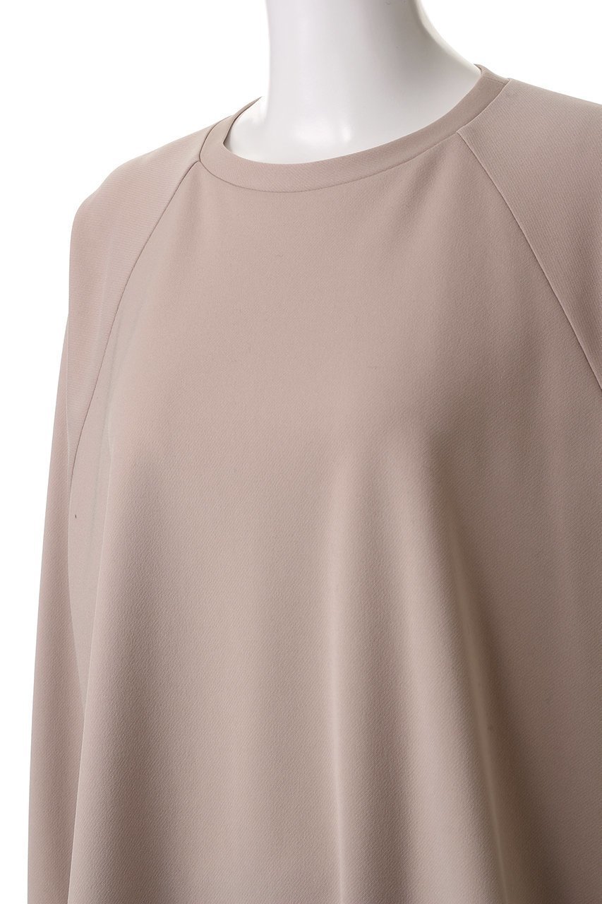 【ヒューエルミュージアム/hueLe Museum】の【hLM】トリアセカルゼジャージカットソー 人気、トレンドファッション・服の通販 founy(ファニー) 　ファッション　Fashion　レディースファッション　Fashion for Women　トップス・カットソー　Cut & Sew Tops　シャツ・ブラウス・オフィスカジュアル　Elegant Blouses & Button-Ups　ロングTシャツ・Tシャツ　Longline T-Shirts & Tees　カットソー・ベーシックTシャツ　Cut-and-Sewn Tops / Stretch Tees & Basics　おすすめ　Recommended / Our Picks　シンプル　Simple, Minimal　スリーブ　Sleeve, Long Sleeve / Short Sleeve　セットアップ　Set-Up, Coordinated Outfit　ロング　Long, Long-Length　other-5|ID: prp329100004408596 ipo3291000000035238866