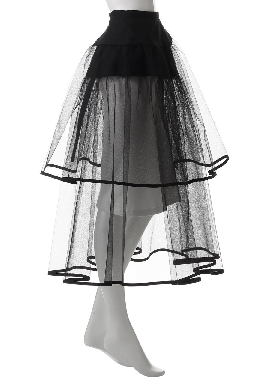 【ラドロー/LUDLOW】のApron tulle 人気、トレンドファッション・服の通販 founy(ファニー) 　ファッション　Fashion　レディースファッション　Fashion for Women　スカート　Skirts　ダメージ　Distressed, Destroyed　チュール　Tulip, Tulip Motif　デニム　Denim, Jeans Material　ミックス　Mix, Mixed Style　other-3|ID: prp329100004410771 ipo3291000000032851212