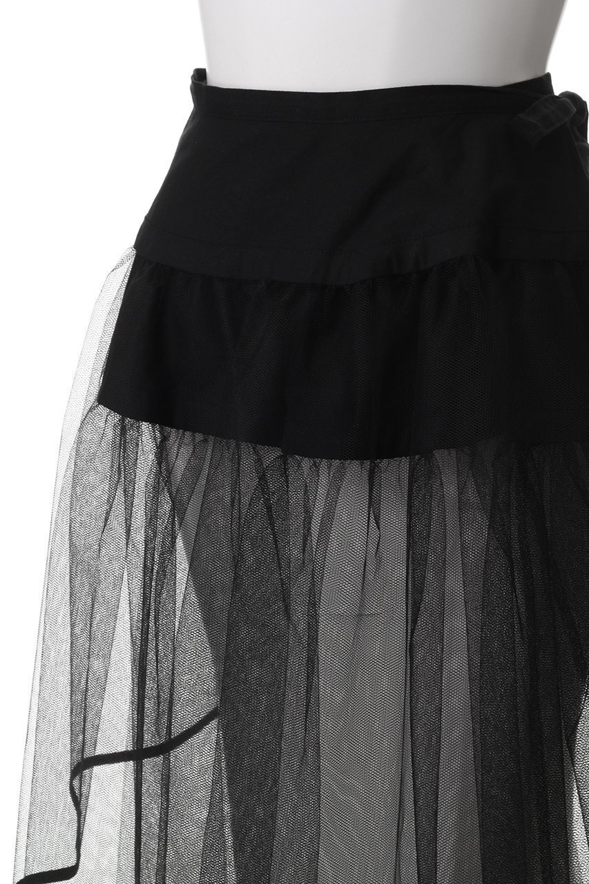 【ラドロー/LUDLOW】のApron tulle 人気、トレンドファッション・服の通販 founy(ファニー) 　ファッション　Fashion　レディースファッション　Fashion for Women　スカート　Skirts　ダメージ　Distressed, Destroyed　チュール　Tulip, Tulip Motif　デニム　Denim, Jeans Material　ミックス　Mix, Mixed Style　other-5|ID: prp329100004410771 ipo3291000000032851228