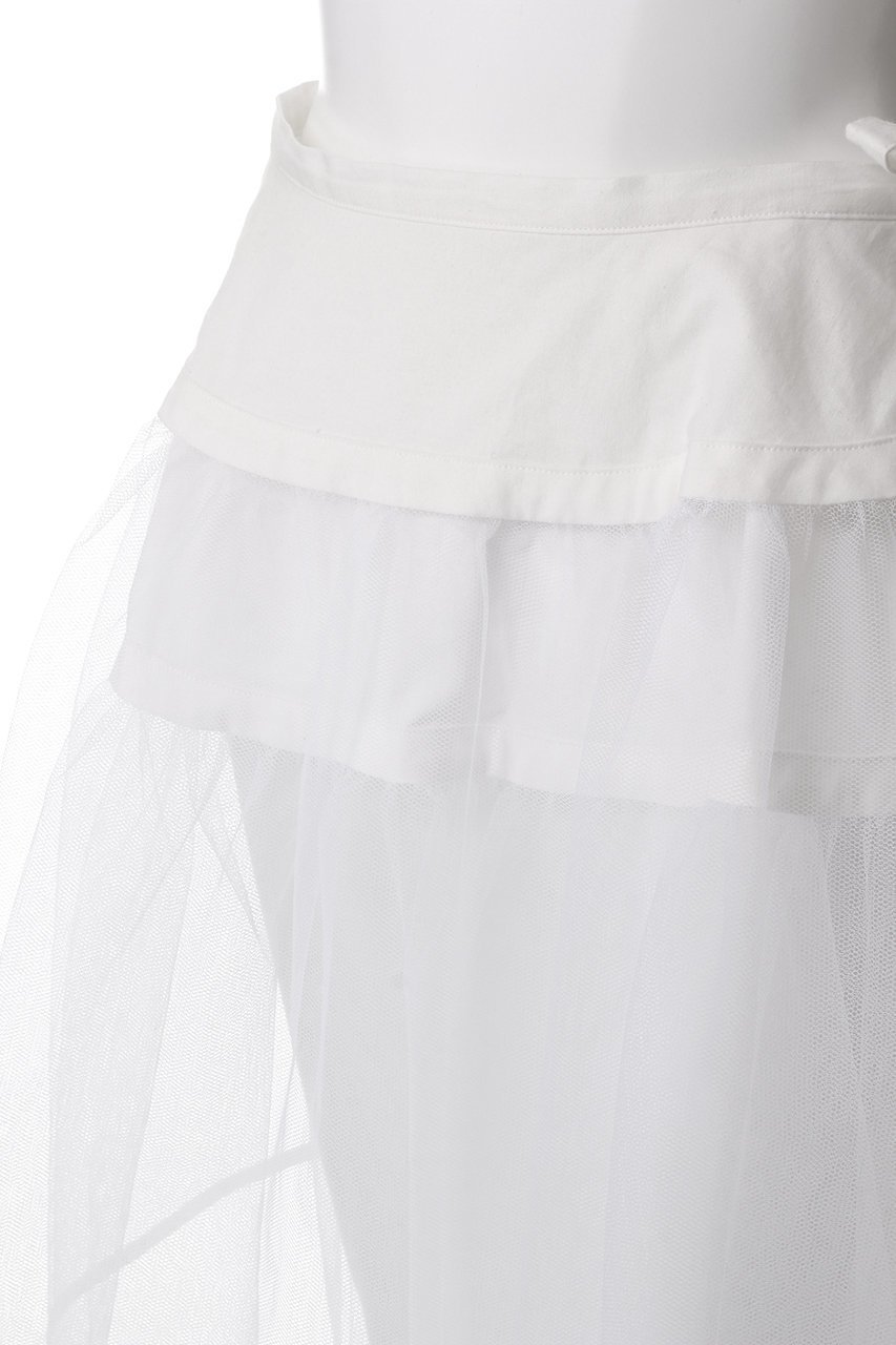 【ラドロー/LUDLOW】のApron tulle 人気、トレンドファッション・服の通販 founy(ファニー) 　ファッション　Fashion　レディースファッション　Fashion for Women　スカート　Skirts　ダメージ　Distressed, Destroyed　チュール　Tulip, Tulip Motif　デニム　Denim, Jeans Material　ミックス　Mix, Mixed Style　other-5|ID: prp329100004410771 ipo3291000000035691071