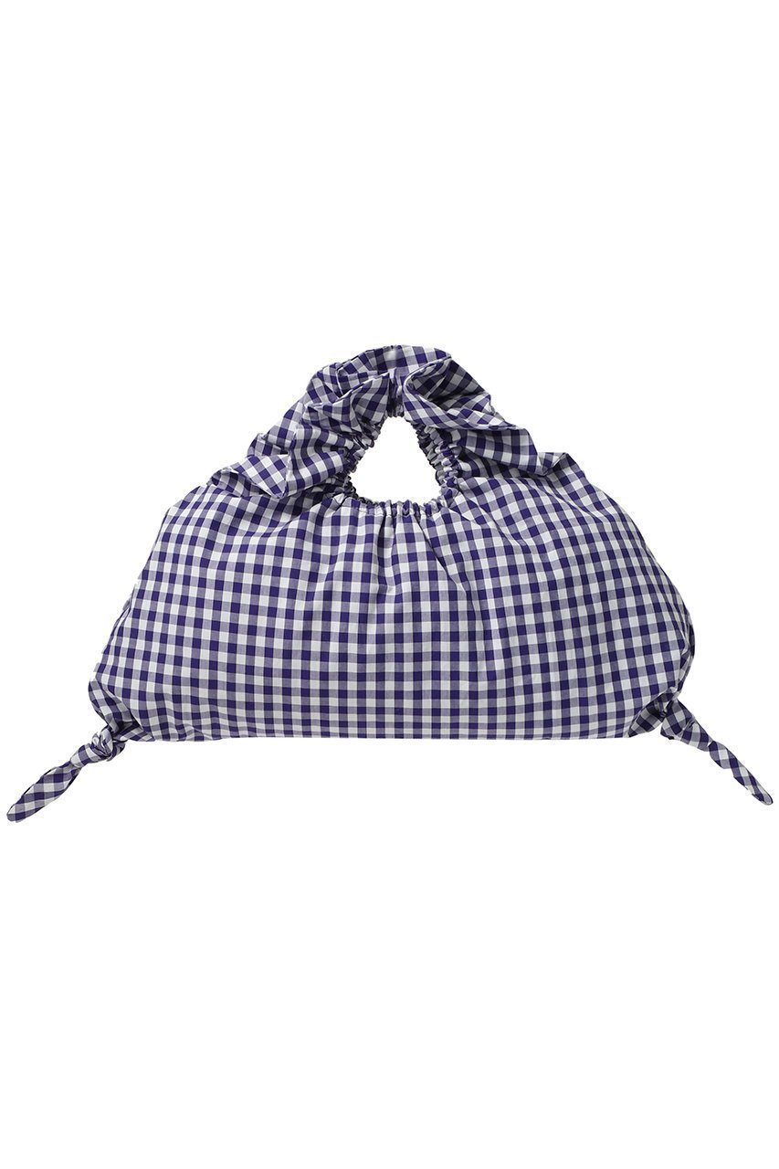 【ラドロー/LUDLOW】のGyoza Gingham check M 人気、トレンドファッション・服の通販 founy(ファニー) 　ファッション　Fashion　レディースファッション　WOMEN　ギンガム　Gingham　シルク　Silk　チェック　Check　ハンドバッグ　Handbag　フォルム　Form　夏　Summer　春　Spring　S/S・春夏　Ss・Spring/Summer　軽量　Lightweight　other-3|ID: prp329100004410774 ipo3291000000031267899