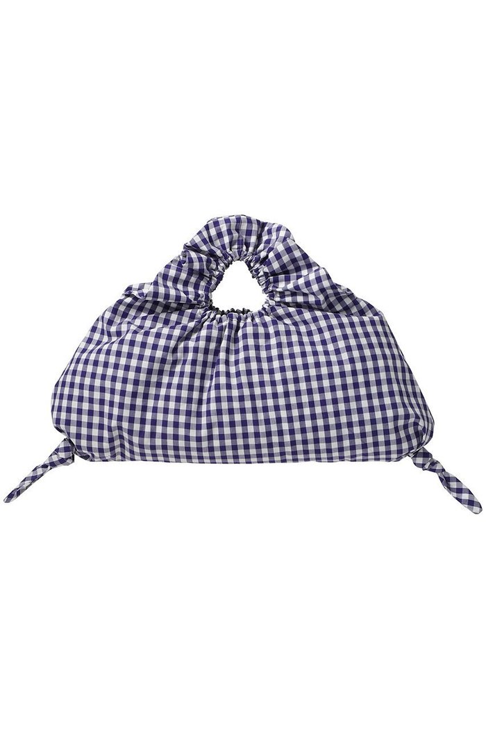 【ラドロー/LUDLOW】のGyoza Gingham check M インテリア・キッズ・メンズ・レディースファッション・服の通販 founy(ファニー) https://founy.com/ ファッション Fashion レディースファッション Fashion for Women バッグ Bags ギンガム Gingham, Gingham Fabric シルク Silk, 100% Silk チェック Check, Plaid, Tartan フォルム Silhouette, Form 夏 Summer 春 Spring S/S・春夏 SS, Spring/Summer, Warm Season 軽量 Lightweight, Ultra Light |ID: prp329100004410774 ipo3291000000032782857