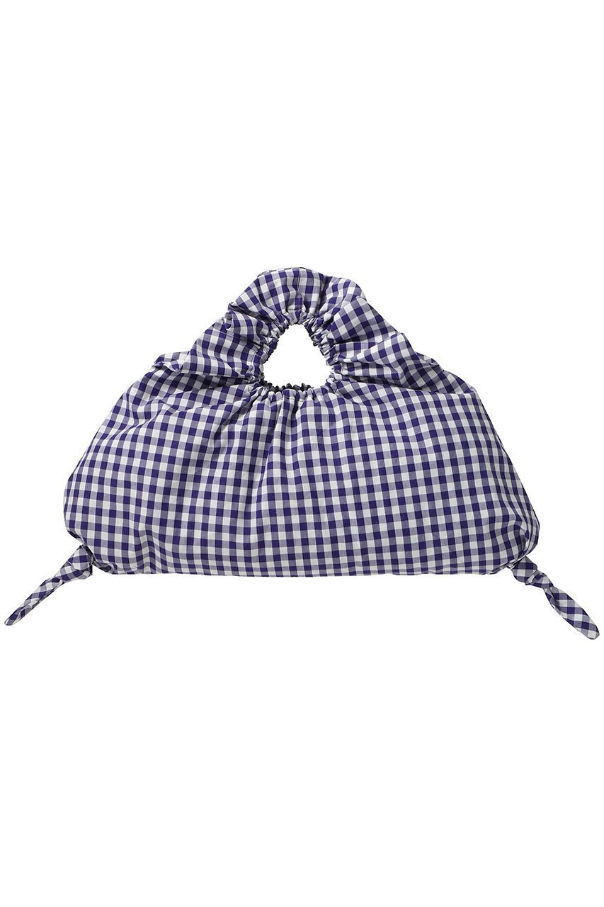 【ラドロー/LUDLOW】のGyoza Gingham check M 人気、トレンドファッション・服の通販 founy(ファニー) 　ファッション　Fashion　レディースファッション　Fashion for Women　バッグ　Bags　ギンガム　Gingham, Gingham Fabric　シルク　Silk, 100% Silk　チェック　Check, Plaid, Tartan　フォルム　Silhouette, Form　夏　Summer　春　Spring　S/S・春夏　SS, Spring/Summer, Warm Season　軽量　Lightweight, Ultra Light　 other-1|ID: prp329100004410774 ipo3291000000032782857