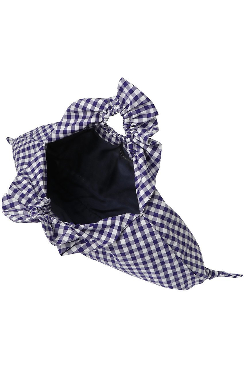 【ラドロー/LUDLOW】のGyoza Gingham check M 人気、トレンドファッション・服の通販 founy(ファニー) 　ファッション　Fashion　レディースファッション　Fashion for Women　バッグ　Bags　ギンガム　Gingham, Gingham Fabric　シルク　Silk, 100% Silk　チェック　Check, Plaid, Tartan　フォルム　Silhouette, Form　夏　Summer　春　Spring　S/S・春夏　SS, Spring/Summer, Warm Season　軽量　Lightweight, Ultra Light　other-5|ID: prp329100004410774 ipo3291000000032782863