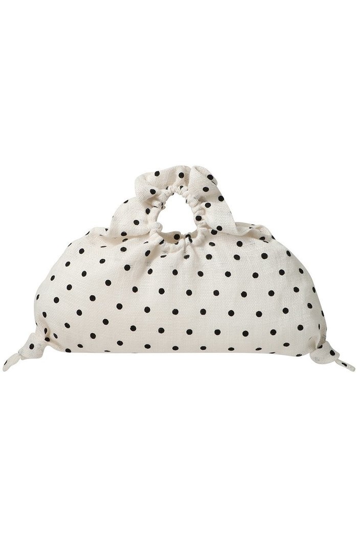 【ラドロー/LUDLOW】のGyoza Polka dot M インテリア・キッズ・メンズ・レディースファッション・服の通販 founy(ファニー) https://founy.com/ ファッション Fashion レディースファッション Fashion for Women バッグ Bags ドット Polka Dot, Dot Pattern フォルム Silhouette, Form リネン Linen, Linen Fabric 夏 Summer 春 Spring S/S・春夏 SS, Spring/Summer, Warm Season |ID: prp329100004410775 ipo3291000000032780982