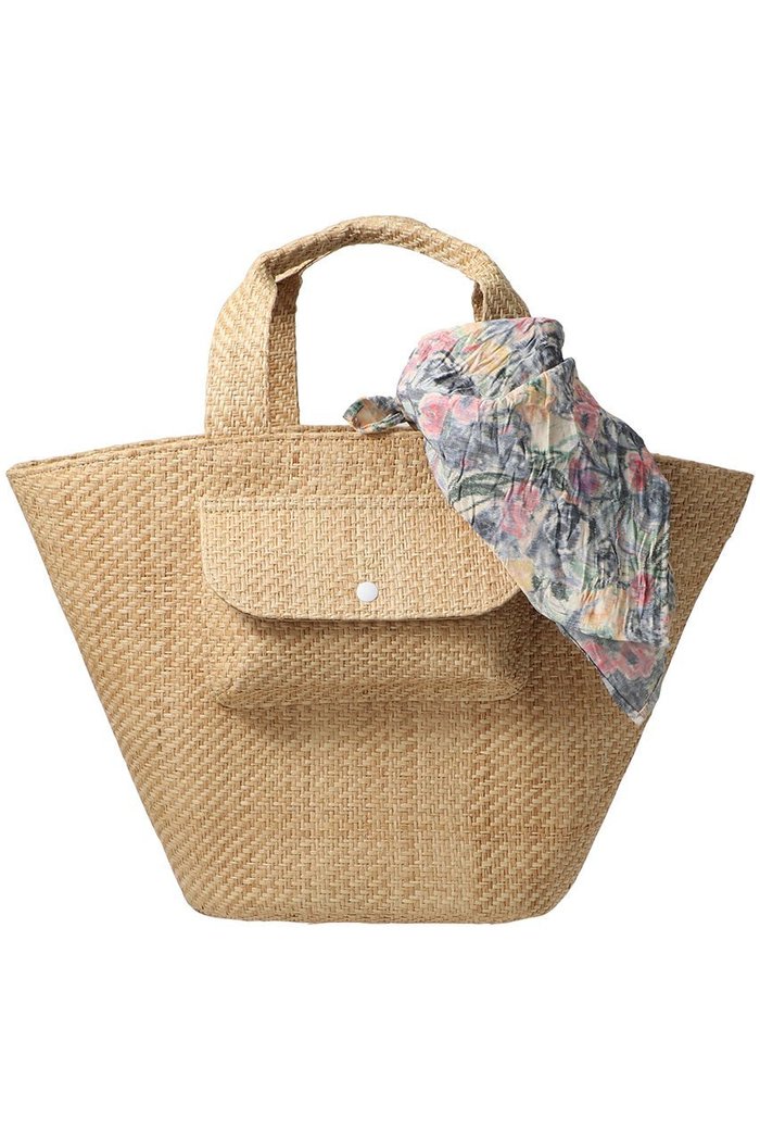 【ラドロー/LUDLOW】のBig pocket Basket tote インテリア・キッズ・メンズ・レディースファッション・服の通販 founy(ファニー) https://founy.com/ ファッション Fashion レディースファッション Fashion for Women バッグ Bags スカーフ Scarf, Neckwear ドット Polka Dot, Dot Pattern バスケット Basket, Basket Bag フロント Front, Front Design ポケット Pocket, Pocket Detail ラフィア Raffia, Natural Straw リネン Linen, Linen Fabric エレガント 上品 Elegant 夏 Summer 春 Spring S/S・春夏 SS, Spring/Summer, Warm Season |ID: prp329100004410776 ipo3291000000032780996