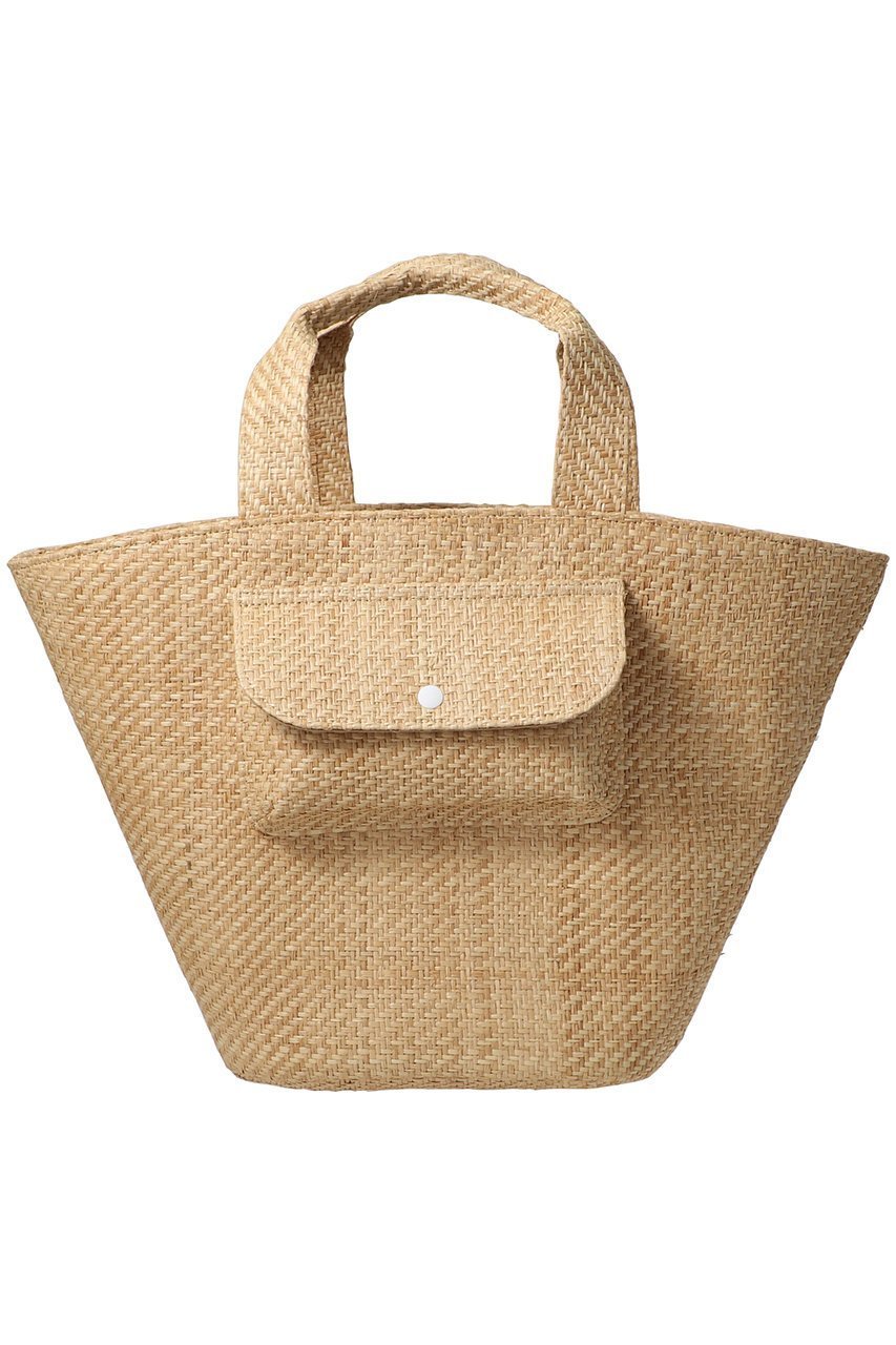 【ラドロー/LUDLOW】のBig pocket Basket tote 人気、トレンドファッション・服の通販 founy(ファニー) 　ファッション　Fashion　レディースファッション　Fashion for Women　バッグ　Bags　スカーフ　Scarf, Neckwear　ドット　Polka Dot, Dot Pattern　バスケット　Basket, Basket Bag　フロント　Front, Front Design　ポケット　Pocket, Pocket Detail　ラフィア　Raffia, Natural Straw　リネン　Linen, Linen Fabric　エレガント 上品　Elegant　夏　Summer　春　Spring　S/S・春夏　SS, Spring/Summer, Warm Season　other-6|ID: prp329100004410776 ipo3291000000032781007