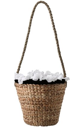 【ラドロー/LUDLOW】のBucket Water hyacinth bag 人気、トレンドファッション・服の通販 founy(ファニー) ファッション Fashion レディースファッション WOMEN バッグ Bag フォルム Form フリル Frills ラウンド Round 夏 Summer 春 Spring S/S・春夏 Ss・Spring/Summer |ID:prp329100004410777