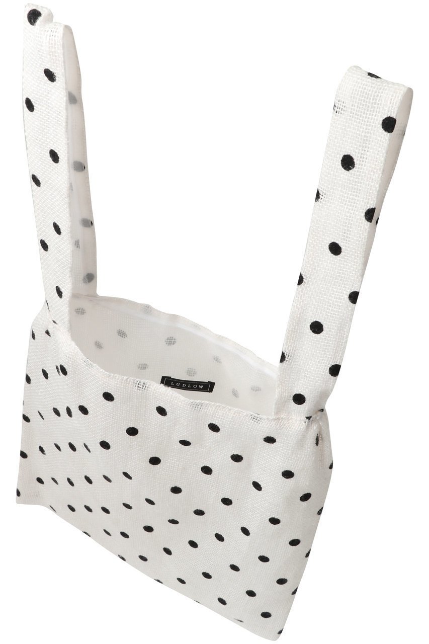 【ラドロー/LUDLOW】のPolka dot My secret bag 人気、トレンドファッション・服の通販 founy(ファニー) 　ファッション　Fashion　レディースファッション　Fashion for Women　バッグ　Bags　ドット　Polka Dot, Dot Pattern　リネン　Linen, Linen Fabric　夏　Summer　旅行　Travel　春　Spring　S/S・春夏　SS, Spring/Summer, Warm Season　other-5|ID: prp329100004410779 ipo3291000000032782891