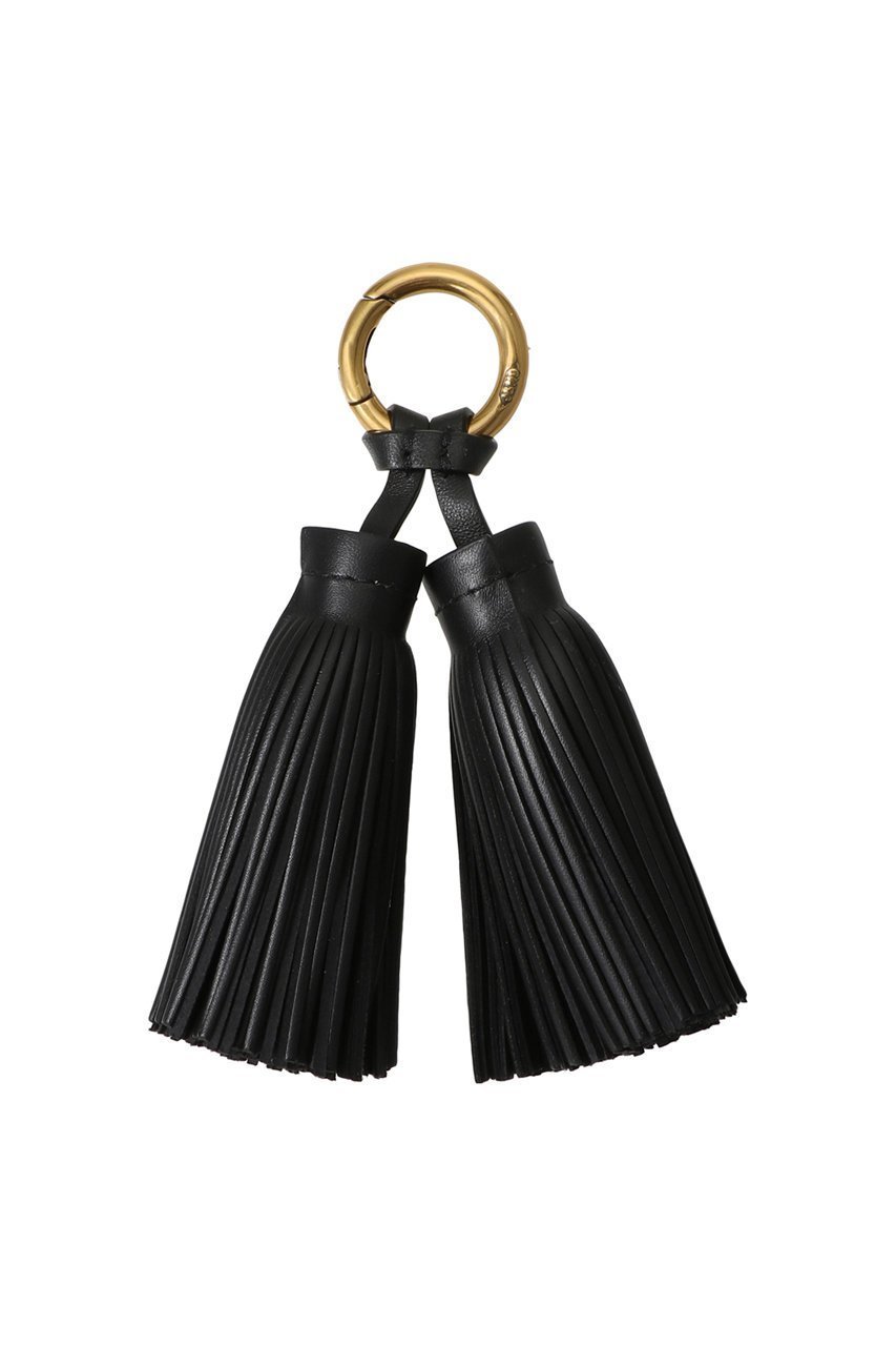 【ジェイアンドエム デヴィッドソン/J&M DAVIDSON】のDOUBLE TASSEL CHARM インテリア・キッズ・メンズ・レディースファッション・服の通販 founy(ファニー) 　ファッション　Fashion　レディースファッション　WOMEN　おすすめ　Recommend　エレガント 上品　Elegant　タッセル　Tassel　チャーム　Charm　ラップ　Wrap　リュクス　Luxe　NEW・新作・新着・新入荷　New Arrivals　ブラック|ID: prp329100004410794 ipo3291000000030801803