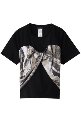 【マニプリ/manipuri】の【ELLE SHOP限定】ビスチェTシャツ 人気、トレンドファッション・服の通販 founy(ファニー) ファッション Fashion レディースファッション WOMEN トップス・カットソー Tops/Tshirt シャツ/ブラウス Shirts/Blouses ロング / Tシャツ T-Shirts カットソー Cut and Sewn ビスチェ Bustier ショート Short シンプル Simple スカーフ Scarf スリーブ Sleeve ドッキング Docking ビスチェ Bustier プリント Print NEW・新作・新着・新入荷 New Arrivals |ID:prp329100004410798