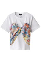 【マニプリ/manipuri】の【ELLE SHOP限定】ビスチェTシャツ ホワイト×ピンク|ID:prp329100004410798