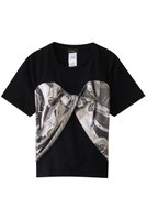 【マニプリ/manipuri】の【ELLE SHOP限定】ビスチェTシャツ 人気、トレンドファッション・服の通販 founy(ファニー) ファッション Fashion レディースファッション Fashion for Women トップス・カットソー Cut & Sew Tops シャツ・ブラウス・オフィスカジュアル Elegant Blouses & Button-Ups ロングTシャツ・Tシャツ Longline T-Shirts & Tees カットソー・ベーシックTシャツ Cut-and-Sewn Tops / Stretch Tees & Basics ビスチェ Bustiers & Corset Tops / Layered Bustier Style ショート Short, Short Length シンプル Simple, Minimal スカーフ Scarf, Neckwear スリーブ Sleeve, Long Sleeve / Short Sleeve ドッキング Docking, Mixed Material ビスチェ Bustier, Corset Top プリント Print, Printed Pattern |ID:prp329100004410798
