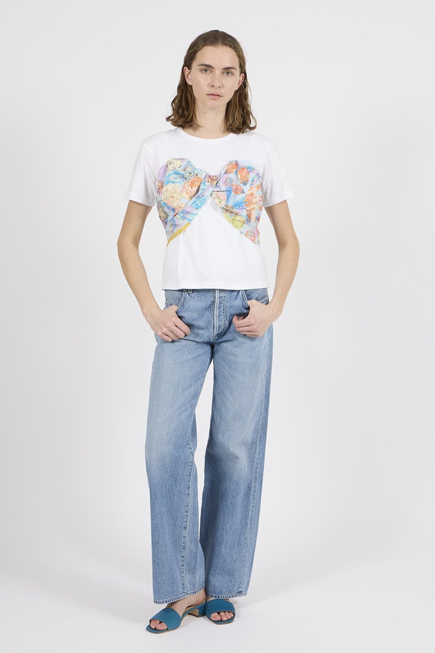 【マニプリ/manipuri】の【ELLE SHOP限定】ビスチェTシャツ 人気、トレンドファッション・服の通販 founy(ファニー) 　ファッション　Fashion　レディースファッション　Fashion for Women　トップス・カットソー　Cut & Sew Tops　シャツ・ブラウス・オフィスカジュアル　Elegant Blouses & Button-Ups　ロングTシャツ・Tシャツ　Longline T-Shirts & Tees　カットソー・ベーシックTシャツ　Cut-and-Sewn Tops / Stretch Tees & Basics　ビスチェ　Bustiers & Corset Tops / Layered Bustier Style　ショート　Short, Short Length　シンプル　Simple, Minimal　スカーフ　Scarf, Neckwear　スリーブ　Sleeve, Long Sleeve / Short Sleeve　ドッキング　Docking, Mixed Material　ビスチェ　Bustier, Corset Top　プリント　Print, Printed Pattern　other-8|ID: prp329100004410798 ipo3291000000032867197