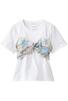 【マニプリ/manipuri】の【ELLE SHOP限定】ビスチェTシャツ ホワイト(ビットバルーン)|ID: prp329100004410798 ipo3291000000036210800