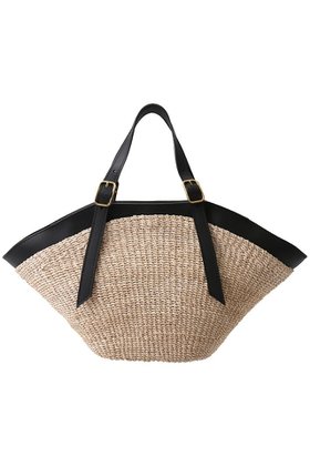 【ヴィオラドーロ/VIOLAd'ORO】のMIRO アバカトートバッグ 人気、トレンドファッション・服の通販 founy(ファニー) ファッション Fashion レディースファッション Fashion for Women バッグ Bags おすすめ Recommended / Our Picks コンパクト Compact, Small Size コンビ Combo, Combination Style スカーフ Scarf, Neckwear チャーム Charm, Pendant フォルム Silhouette, Form エレガント 上品 Elegant |ID:prp329100004410802