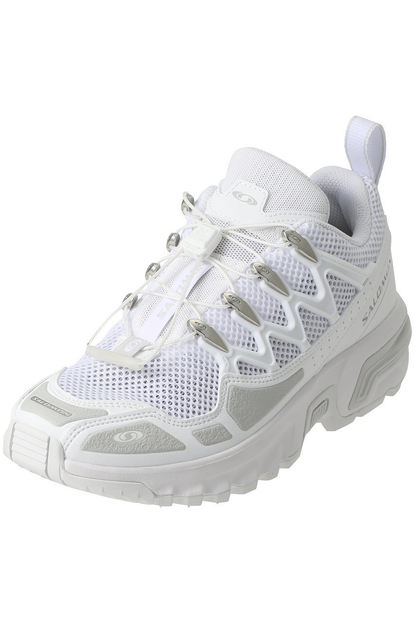 【サロモン/Salomon】のACS + OG スニーカー インテリア・キッズ・メンズ・レディースファッション・服の通販 founy(ファニー) 　ファッション　Fashion　レディースファッション　Fashion for Women　アウトドア　Outdoor Clothing　クッション　Cushion, Throw Pillow　シルバー　Silver, Metallic Silver　スニーカー　Sneakers, Trainers　スポーティ　Sporty, Casual Athletic　フィット　Fit, Slim Fit　メッシュ　Mesh, Net Fabric　モダン　Modern, Contemporary　ホワイト/シルバー|ID: prp329100004410822 ipo3291000000032859296