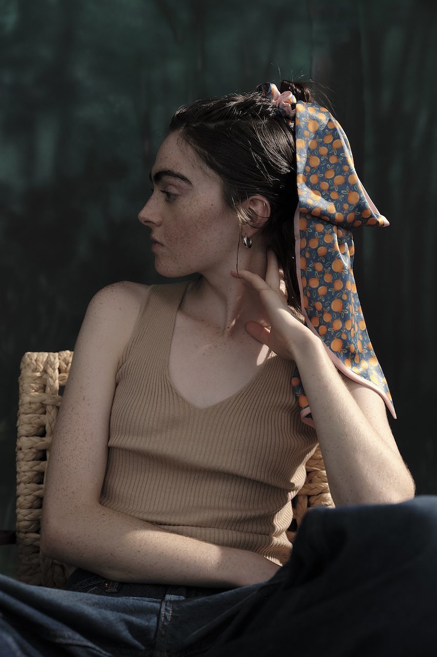 【スロウ/THROW】のCAPRI レモンシュシュスカーフ 人気、トレンドファッション・服の通販 founy(ファニー) 　ファッション　Fashion　レディースファッション　Fashion for Women　ストール　Soft & Warm Scarves　シュシュ&ヘアアクセ/ヘアアレンジ　Scrunchies & Hair Accessories　マフラー・スヌード / 冬小物の定番　Scarves & Mufflers　スカーフ　Scarf, Neckwear　ストール　Stole, Wrap　マフラー　Scarf, Muffler　エレガント 上品　Elegant　other-2|ID: prp329100004410827 ipo3291000000032814733