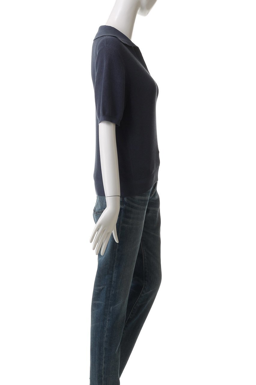 【デミーリー/DEMYLEE】のALEXA ファインピマコットン ポロカラーニットトップ 人気、トレンドファッション・服の通販 founy(ファニー) 　ファッション　Fashion　レディースファッション　Fashion for Women　トップス・カットソー　Cut & Sew Tops　ニット　Knit Tops & Sweaters　カジュアルプルオーバー・ニットトップス　Pullovers & Knit Tops / Casual Pullovers　バランス　Balance, Style Balance　フレア　Flare, Flared　マキシ　Maxi, Full Length　ワイド　Wide, Wide Fit　エレガント 上品　Elegant　other-3|ID: prp329100004410835 ipo3291000000032945307