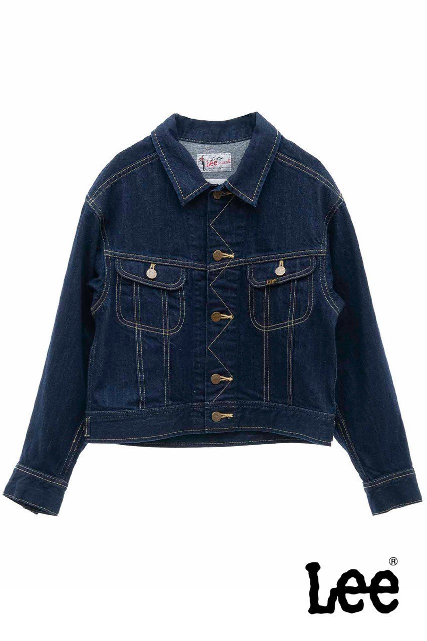 【トランテアン ソン ドゥ モード/31 Sons de mode】の【Leeコラボ】RIDERSJACKET Gジャン インテリア・キッズ・メンズ・レディースファッション・服の通販 founy(ファニー) 　ファッション　Fashion　レディースファッション　WOMEN　アウター　Coat Outerwear　ジャケット　Jackets　ライダース　Riders Jacket　コラボ　Collaboration　ジャケット　Jacket　デニム　Denim　トレンド　Trend　フィット　Fit　フェミニン　Feminine　ボトム　Bottom　レギュラー　Regular　NEW・新作・新着・新入荷　New Arrivals　インディゴ|ID: prp329100004410843 ipo3291000000030801938