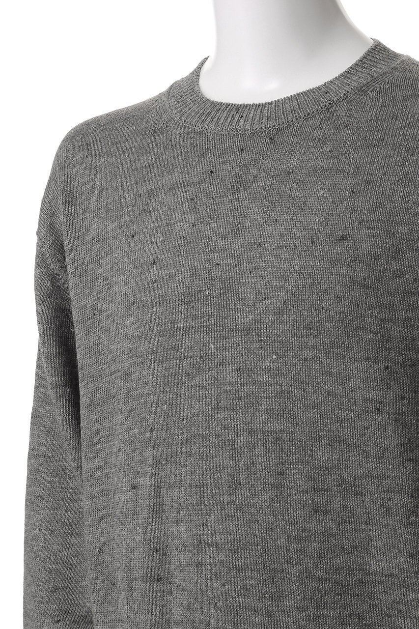 【バトナー/BATONER / MEN】の【MEN】WASHED ハイカウントリネンクルーネック 人気、トレンドファッション・服の通販 founy(ファニー) 　ファッション　Fashion　メンズファッション　Fashion for Men　トップス・カットソー　Cut & Sew Tops　ニット・セーター / 定番トップス　Knit Tops & Sweaters　なめらか　Smooth, Silky Texture　フランス　France, French　ベーシック　Basic, Essential　ボトム　Bottoms, Lower Wear　リネン　Linen, Linen Fabric　定番　Standard, Basic Item　other-5|ID: prp329100004410844 ipo3291000000032945167
