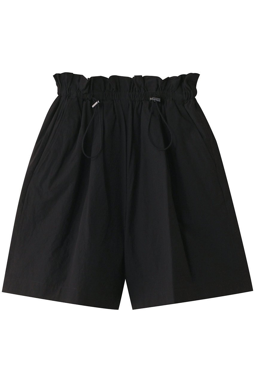【サクラ/SACRA】のコットンタンブルショートパンツ インテリア・キッズ・メンズ・レディースファッション・服の通販 founy(ファニー) 　ファッション　Fashion　レディースファッション　Fashion for Women　パンツ　Pants & Trousers　ショートパンツ・ハーフパンツ　High-Waisted & Relaxed Shorts　おすすめ　Recommended / Our Picks　イタリア　Italy　ショート　Short, Short Length　ジャケット　Jacket, Outerwear　セットアップ　Set-Up, Coordinated Outfit　フロント　Front, Front Design　ワッシャー　Washer, Crinkled Finish　ブラック|ID: prp329100004410845 ipo3291000000032911083