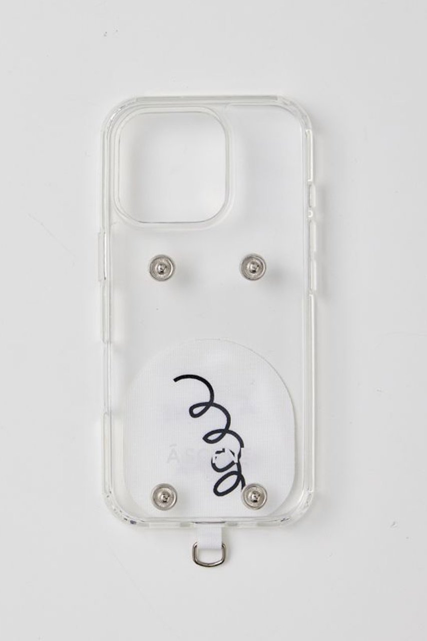 【エーシーン/A SCENE】のiPhone15/15Pro B&C Clear case with Dyneema -HIMAA- 人気、トレンドファッション・服の通販 founy(ファニー) 　ファッション　Fashion　レディースファッション　Fashion for Women　iPhone アイフォーン　iPhone　イラスト　Illustration　グラフィック　Graphic, Graphic Design　コラボ　Collaboration, Collab　シンプル　Simple, Minimal　スペシャル　Special, Limited Edition　プリント　Print, Printed Pattern　ポケット　Pocket, Pocket Detail　ポーチ　Pouch, Small Case　人気　Popular, Best Seller　other-2|ID: prp329100004410850 ipo3291000000032801825
