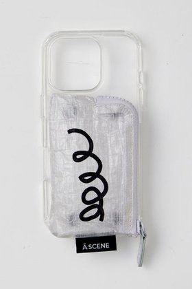 【エーシーン/A SCENE】 iPhone15/15Pro B&C Clear case with Dyneema -HIMAA-人気、トレンドファッション・服の通販 founy(ファニー) ファッション Fashion レディースファッション Fashion for Women iPhone アイフォーン iPhone イラスト Illustration グラフィック Graphic, Graphic Design コラボ Collaboration, Collab シンプル Simple, Minimal スペシャル Special, Limited Edition プリント Print, Printed Pattern ポケット Pocket, Pocket Detail ポーチ Pouch, Small Case 人気 Popular, Best Seller |ID:prp329100004410850