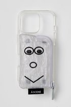 【エーシーン/A SCENE】のiPhone14/14Pro B&C Clear case with Dyneema -HIMAA- ホワイト|ID:prp329100004410853